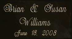 Engraved Names